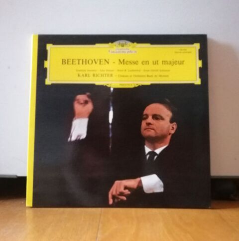 LP BEETHOVEN (RICHTER) : Messe en Ut majeur - DG 139 446 12 Argenteuil (95)