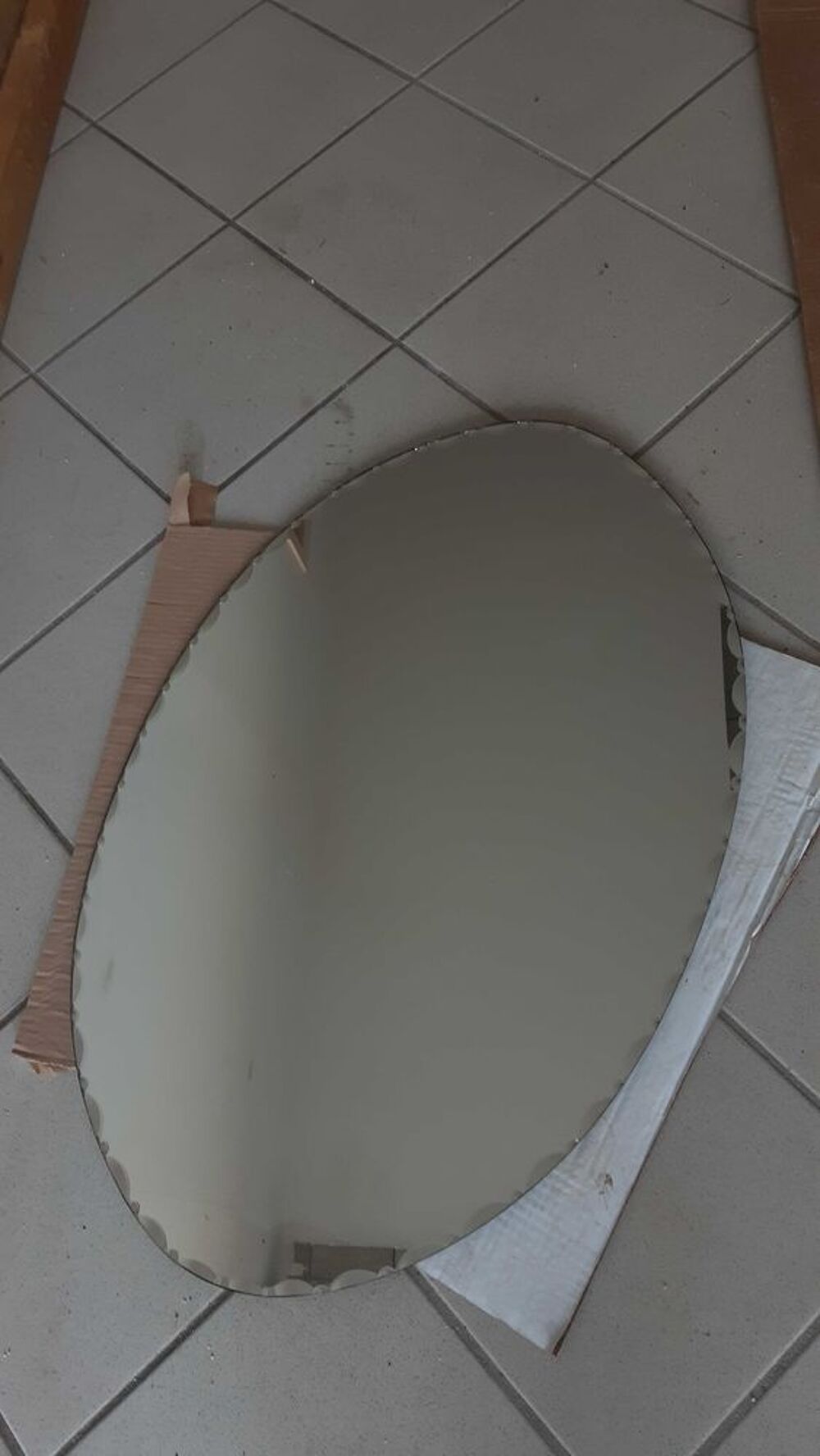 Miroir oval Décoration