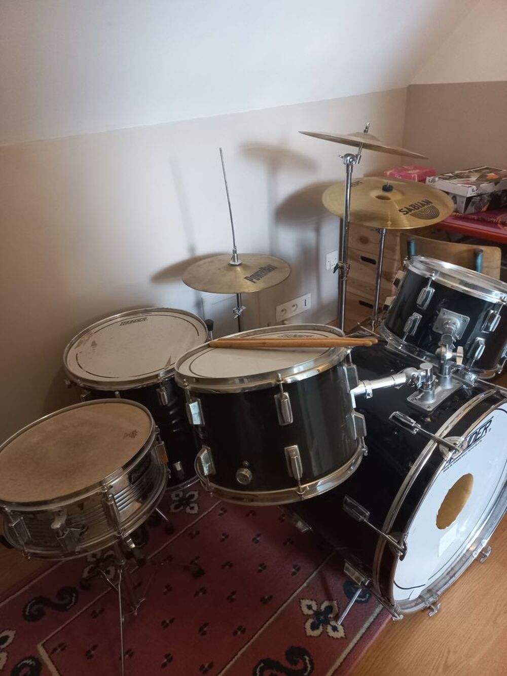 Batterie compl&egrave;te pour d&eacute;butant Instruments de musique