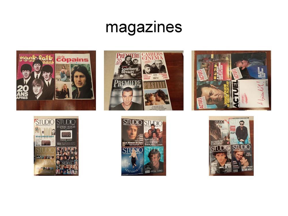 MAGAZINES COLLECTOR 