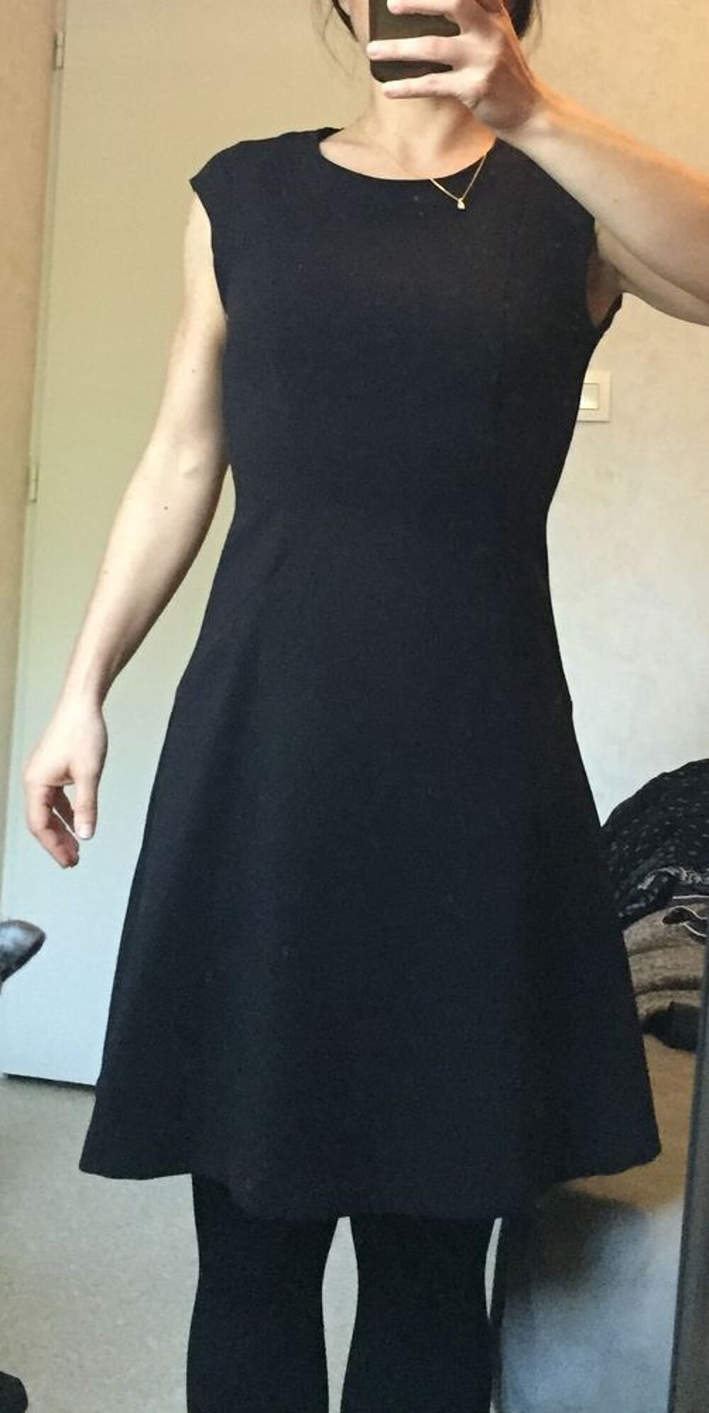 Robe noire sans manches - Taille 34 Vêtements