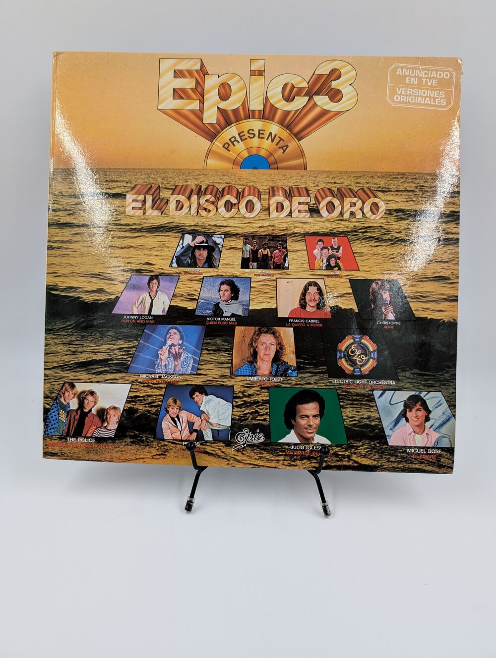 Vinyle 33 tours Epic 3 Presenta : El Disco de Oro en fourrea CD et vinyles