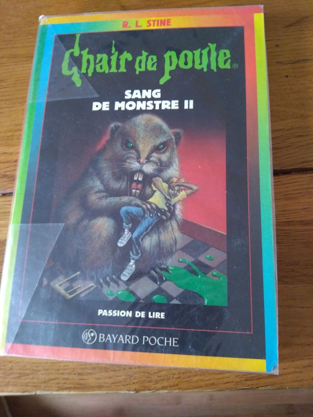 Chair de poule t.48 ; le sang de monstre t.2 Livres et BD