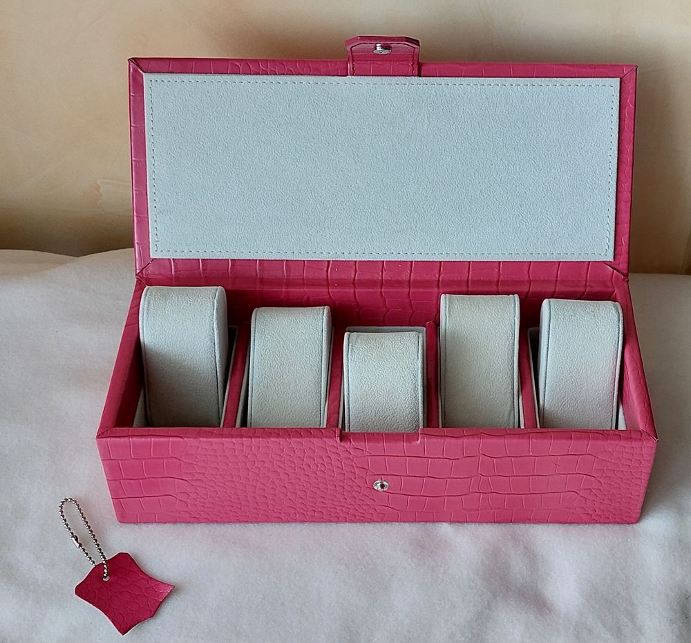 Coffret cuir pour montres Bijoux et montres