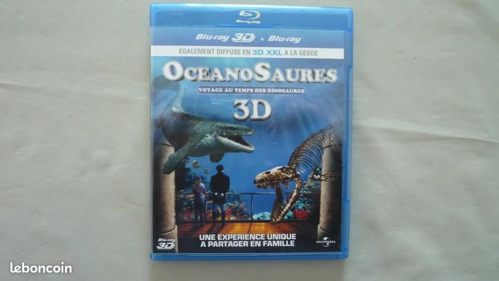 Oc&eacute;anoSaures 3D DVD et blu-ray