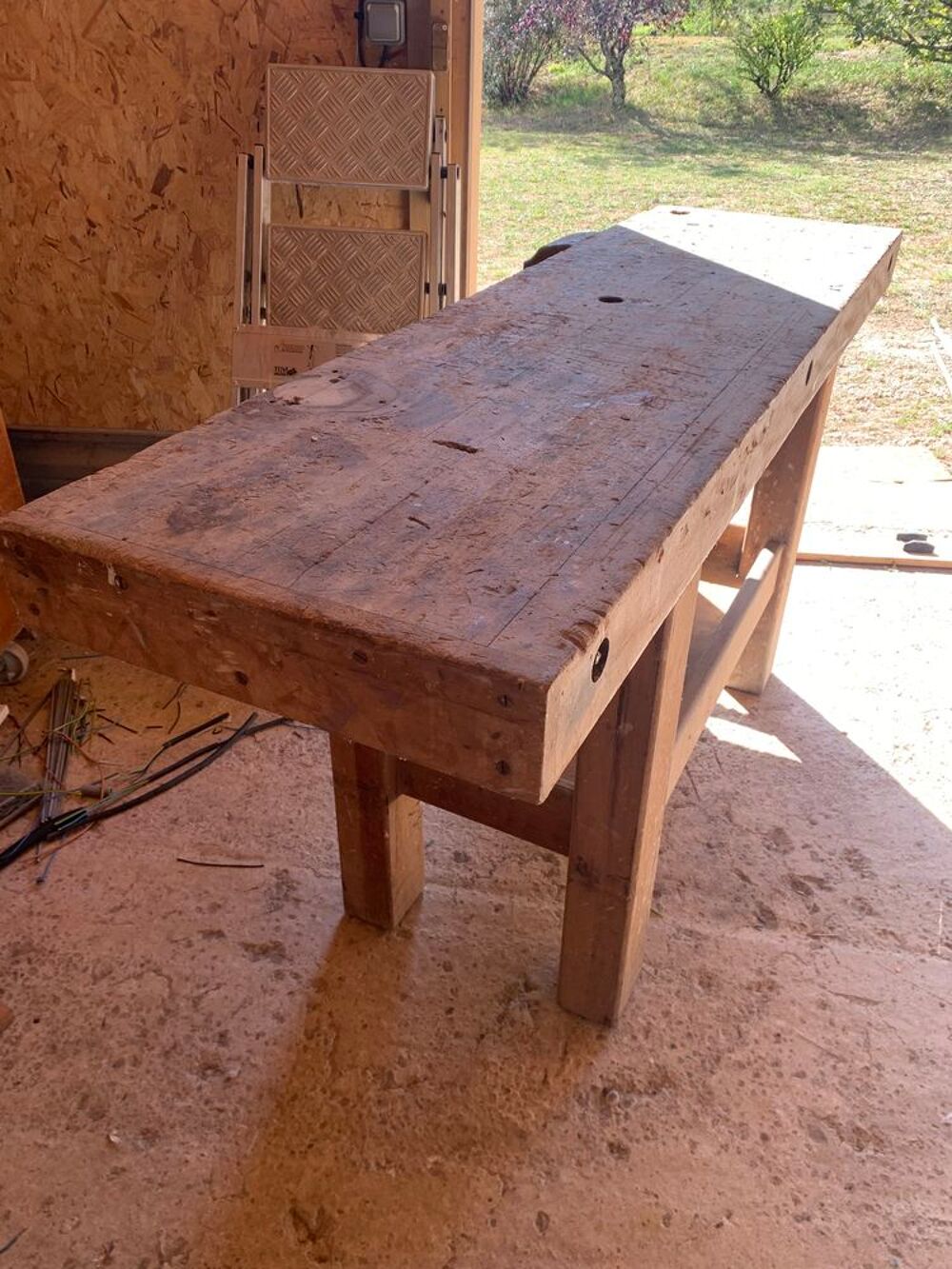 &Eacute;tabli bois Bricolage