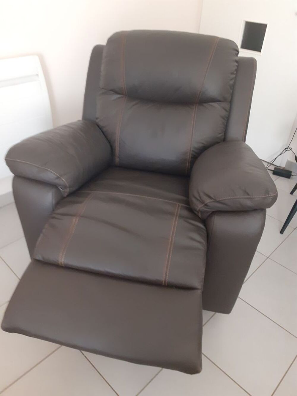 Fauteuil en cuir Meubles