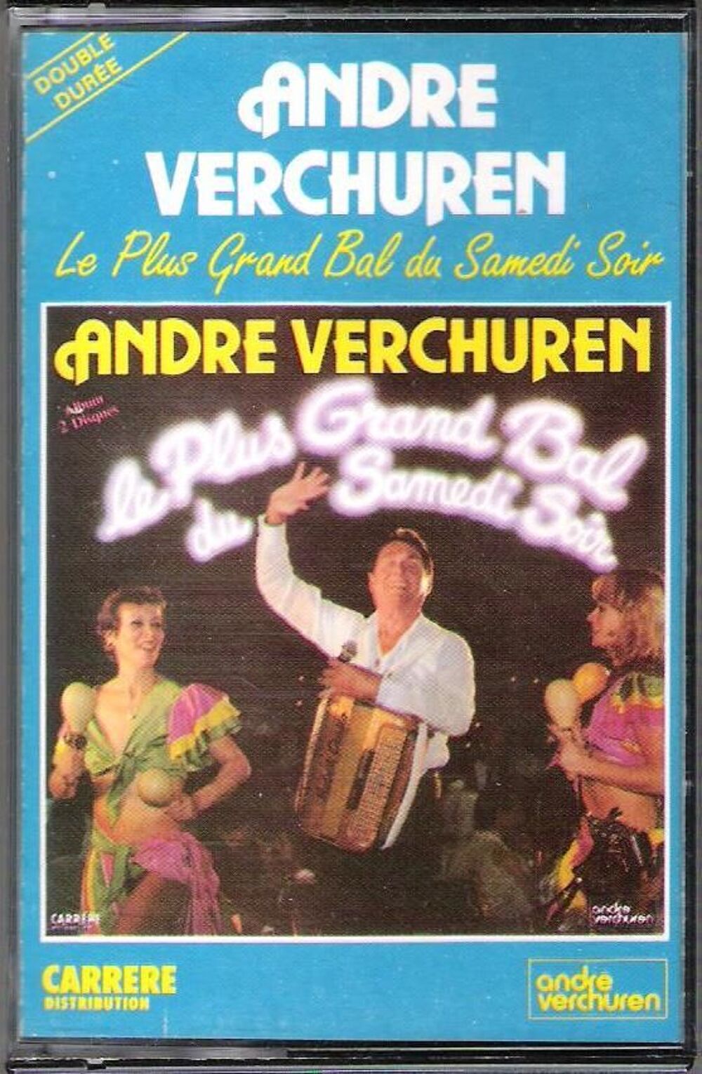 Cassette K7 audio Andr&eacute; Verchuren CD et vinyles