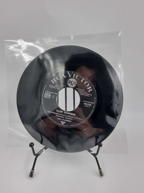 Vinyle 45 tours Alain Brrière : Adieu la Belle / Adio Karamo 1 Vulbens (74)