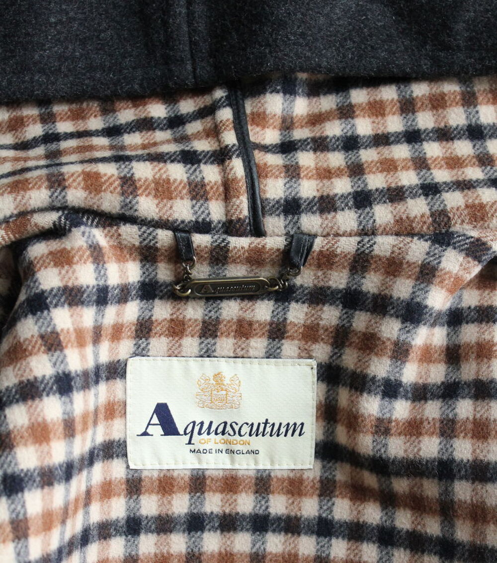 Manteau Duffle Anthracite AQUASCUTUM T.M Vêtements