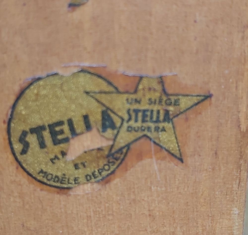 Rare porte manteau vintage de la c&eacute;l&egrave;bre marque STELLA 1960 Dcoration