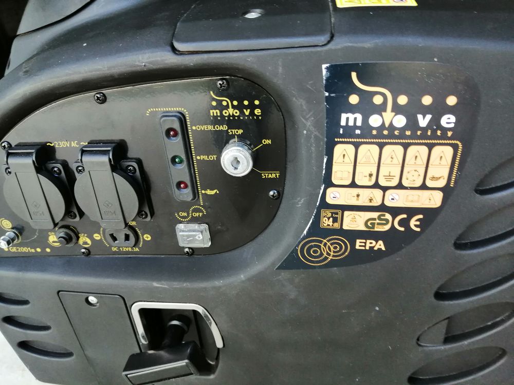 Groupe &eacute;lectrog&egrave;ne 2000W MOOVE R&eacute;f GE2000i neuf Bricolage