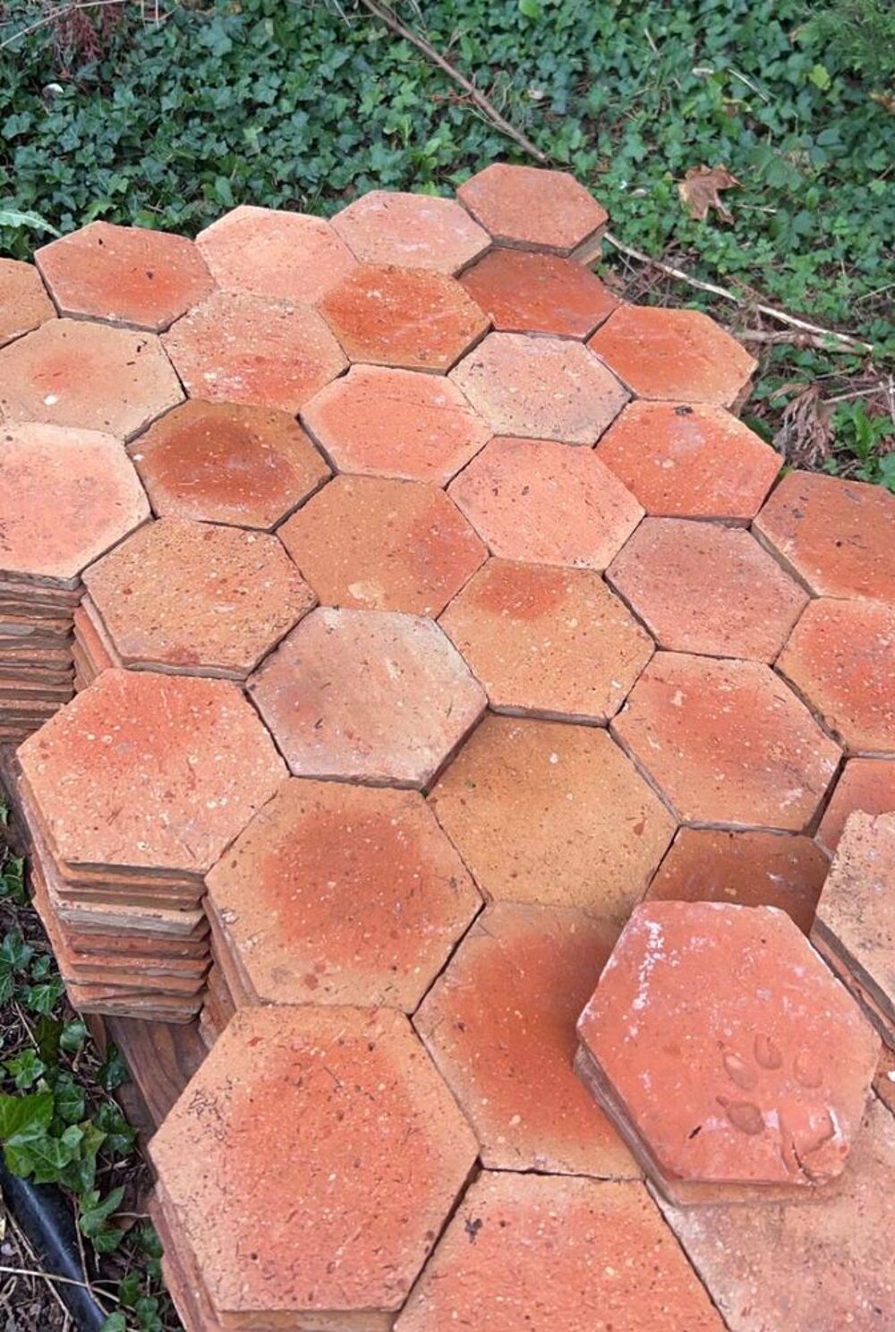Tomettes anciennes Hexagonales Bricolage