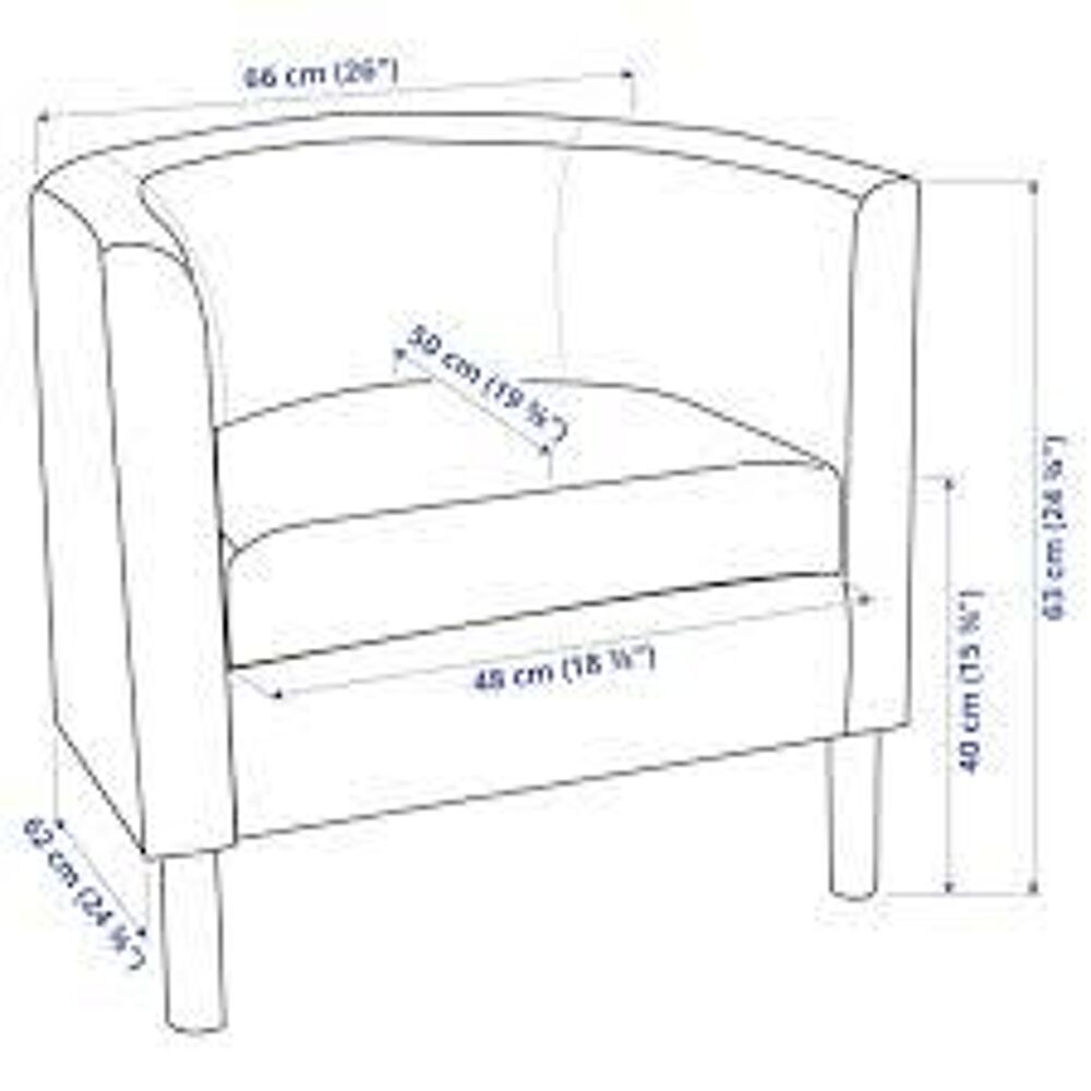 Fauteuil neuf Ikea solsta olarp Meubles