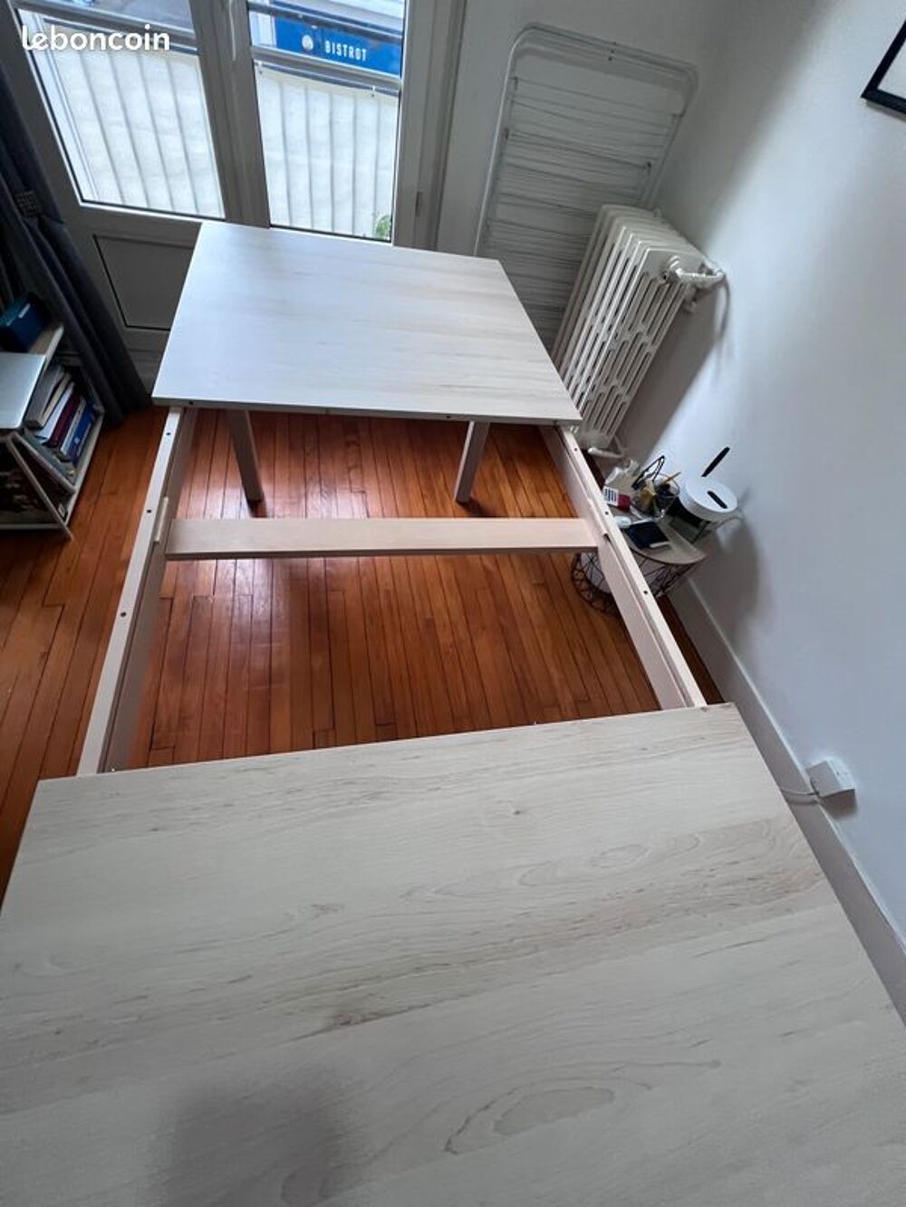 **Table rectangulaire avec 2 allonges Excellent &eacute;tat Meubles