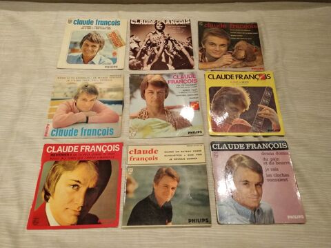 Disques 45 tours de Claude Fran�ois 7 L'Huisserie (53)