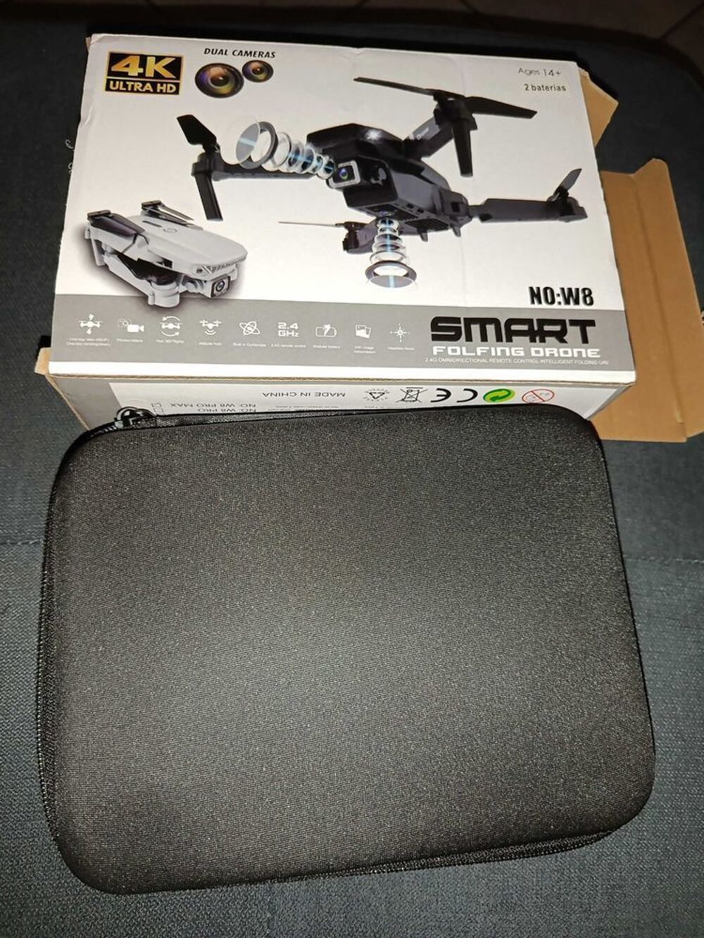 Drone pliable double cam&eacute;ras neuf Consoles et jeux vidéos