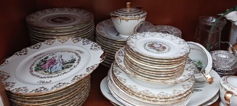 Sevice de vaiselle en porcelaine 100 Saint-Pierre-d'Olron (17)