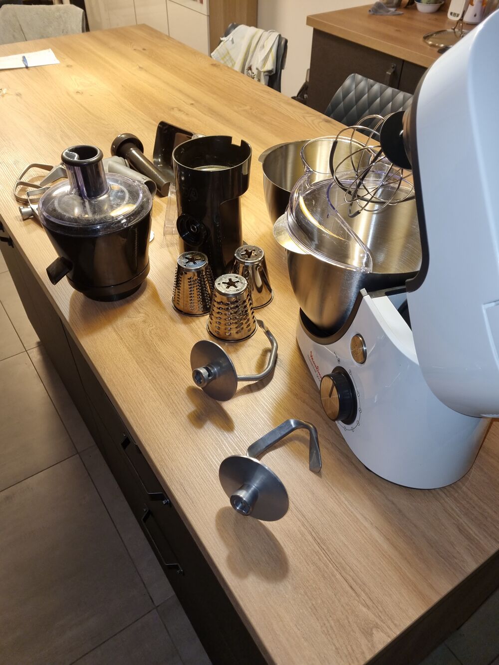 Robot p&acirc;tissier Moulinex Masterchef Electroménager