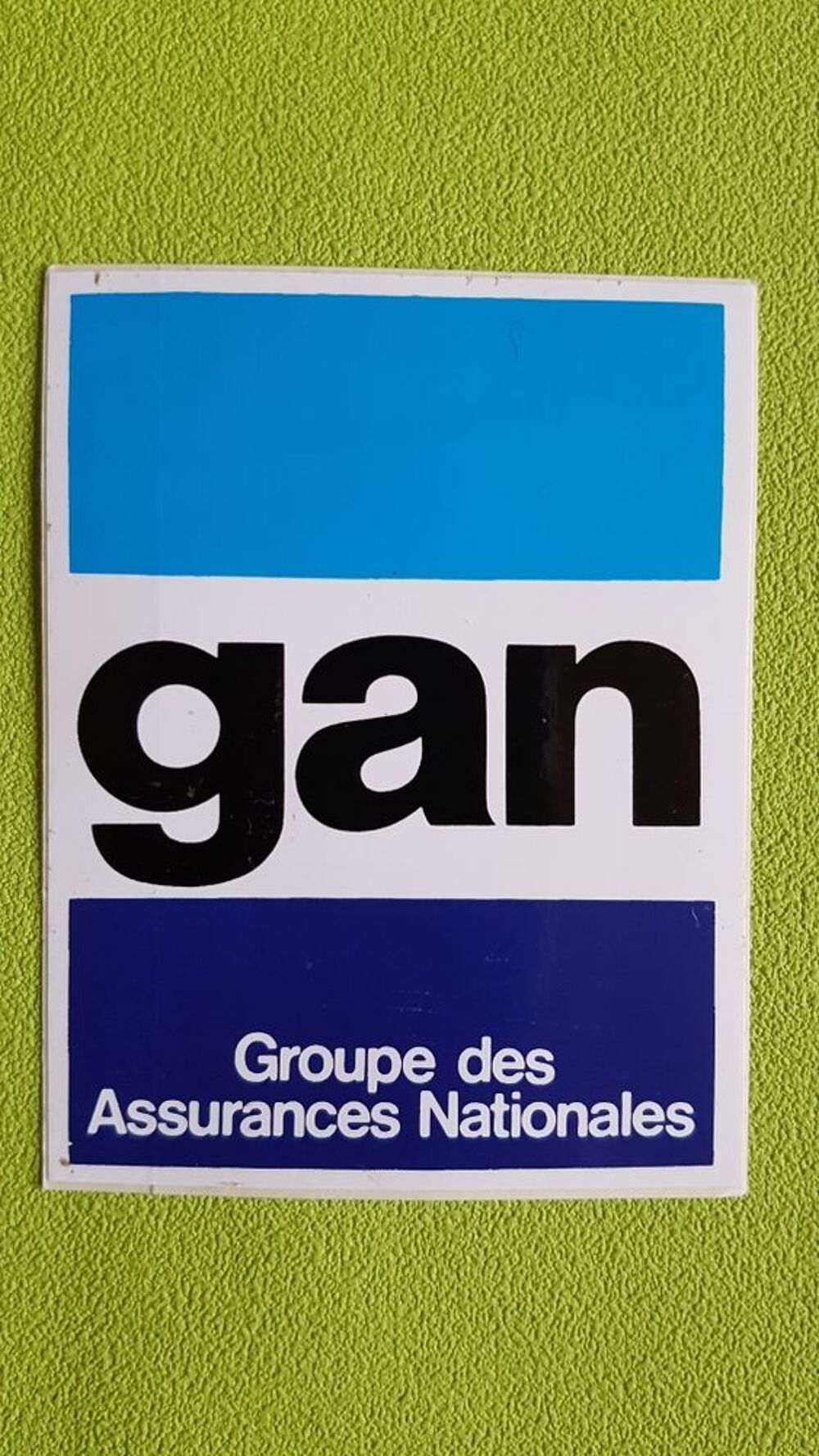 AUTOCOLLANT GAN 