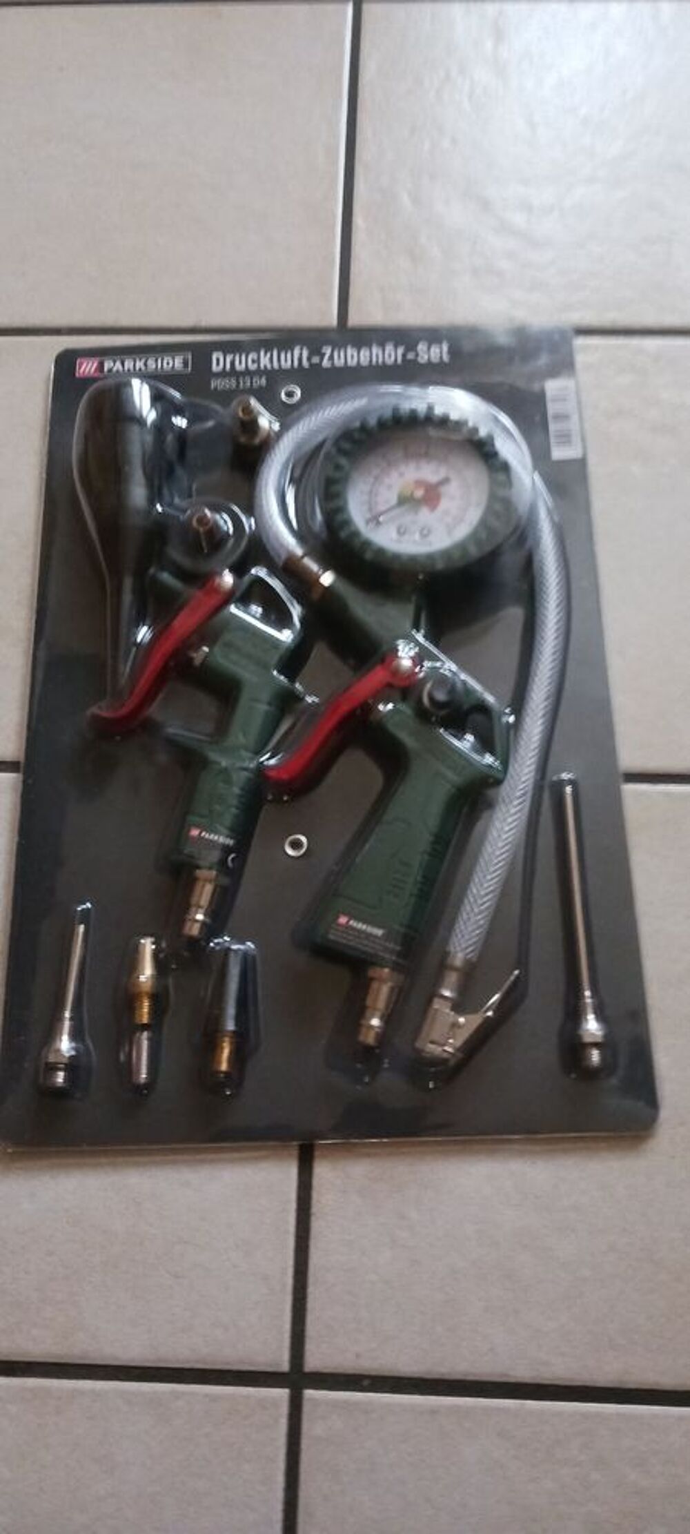 SET D'ACCESSOIRES POUR COMPRESSEUR PDSS 13 D4. Bricolage