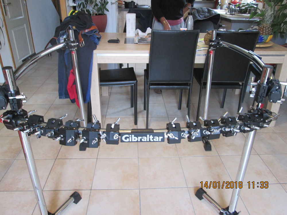 Rack Gibraltar pour batterie et cymbales Instruments de musique