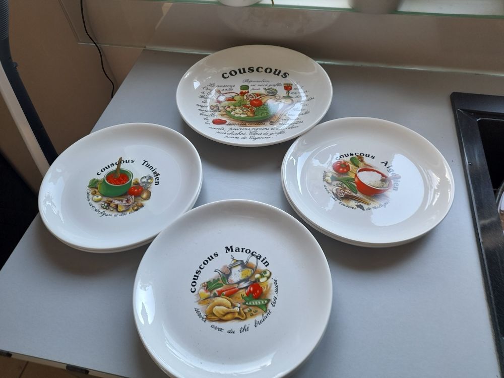 service &agrave; couscous Décoration