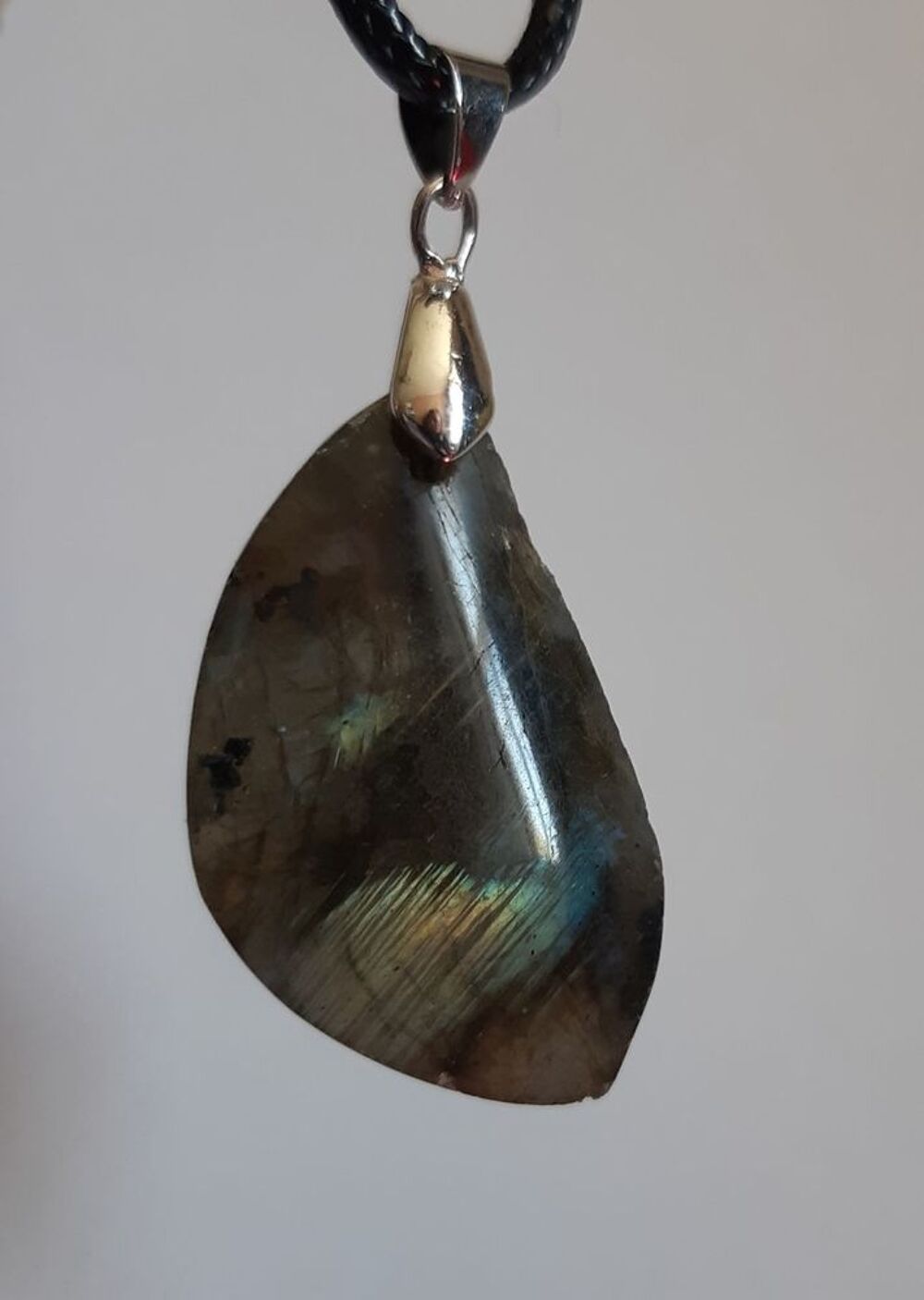 pendentif pierre Labradorite Bijoux et montres