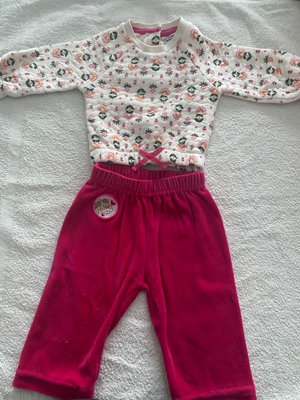 Ensemble bebe fille Puriculture