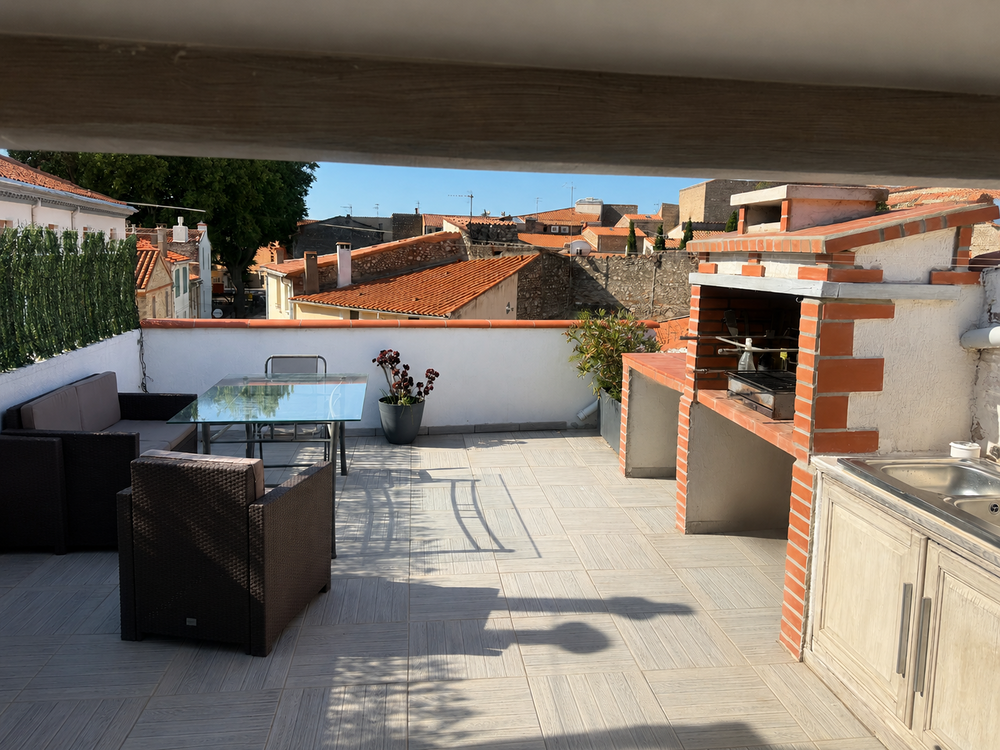 Vente Maison Rare Dpe A Maison de village avec Clim, garage, terrasse Millas