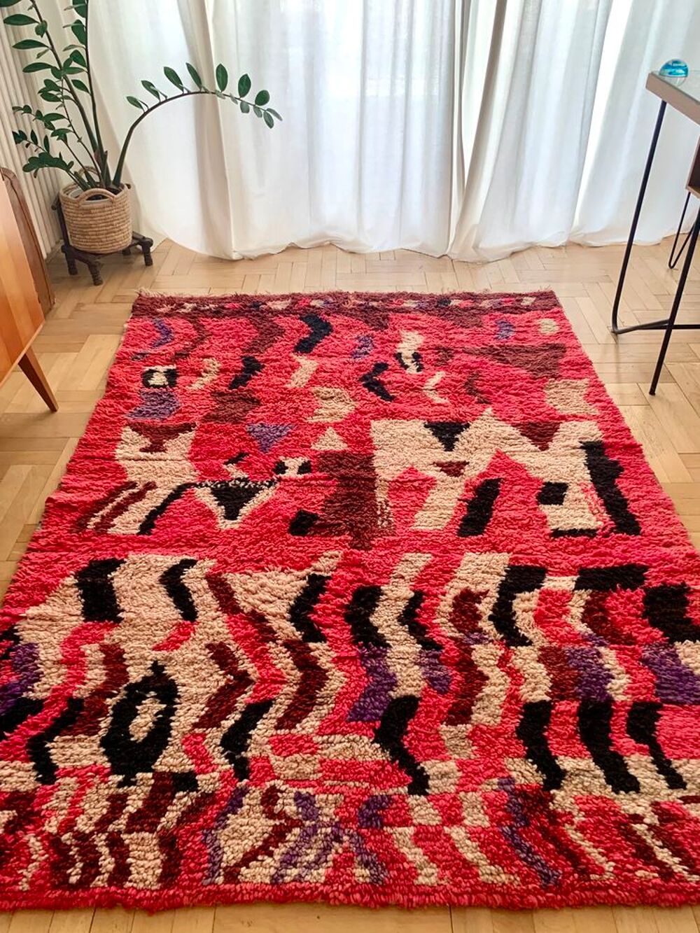 Original tapis berb&egrave;re vintage Dcoration