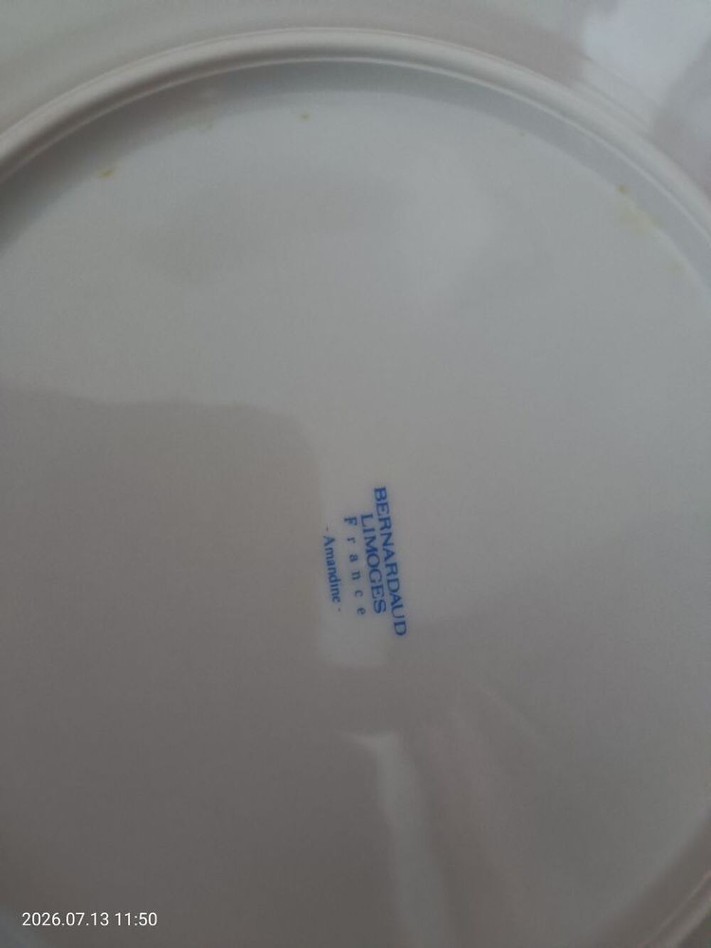 Porcelaine Limoges BERNARDAUD - Vaisselle - art de la table 