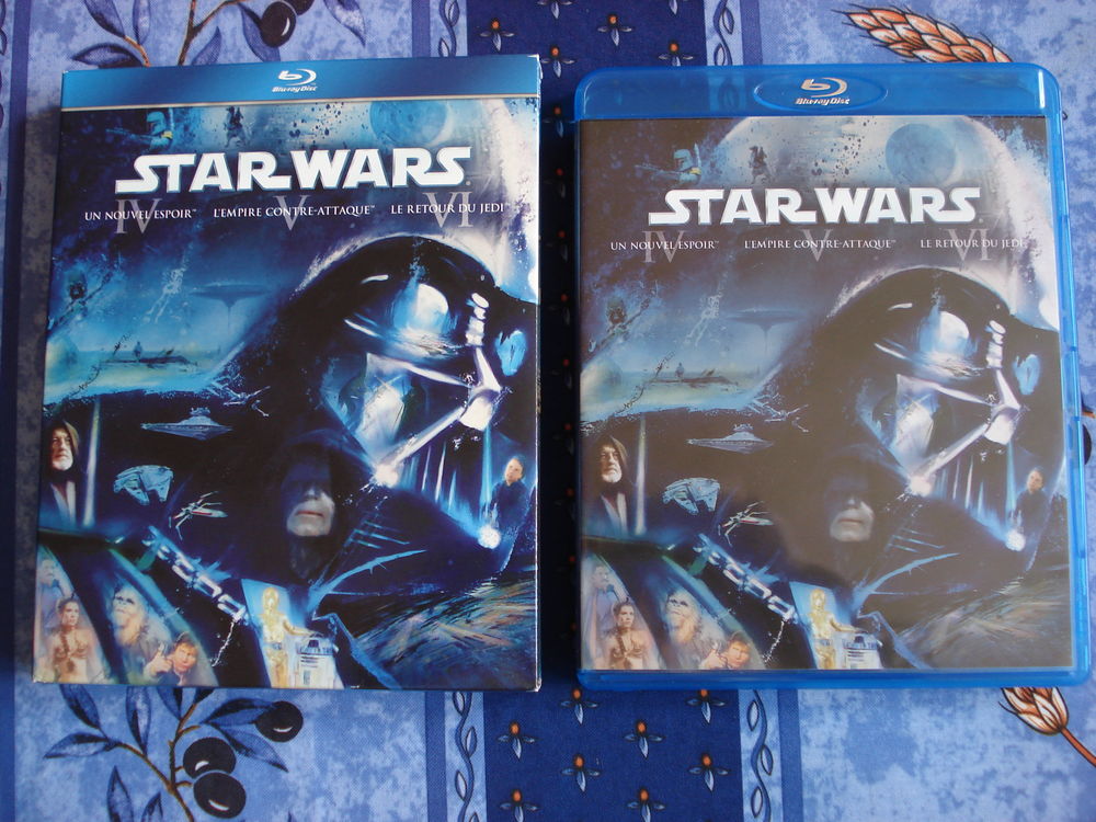 Coffret Star Wars en blu-ray DVD et blu-ray