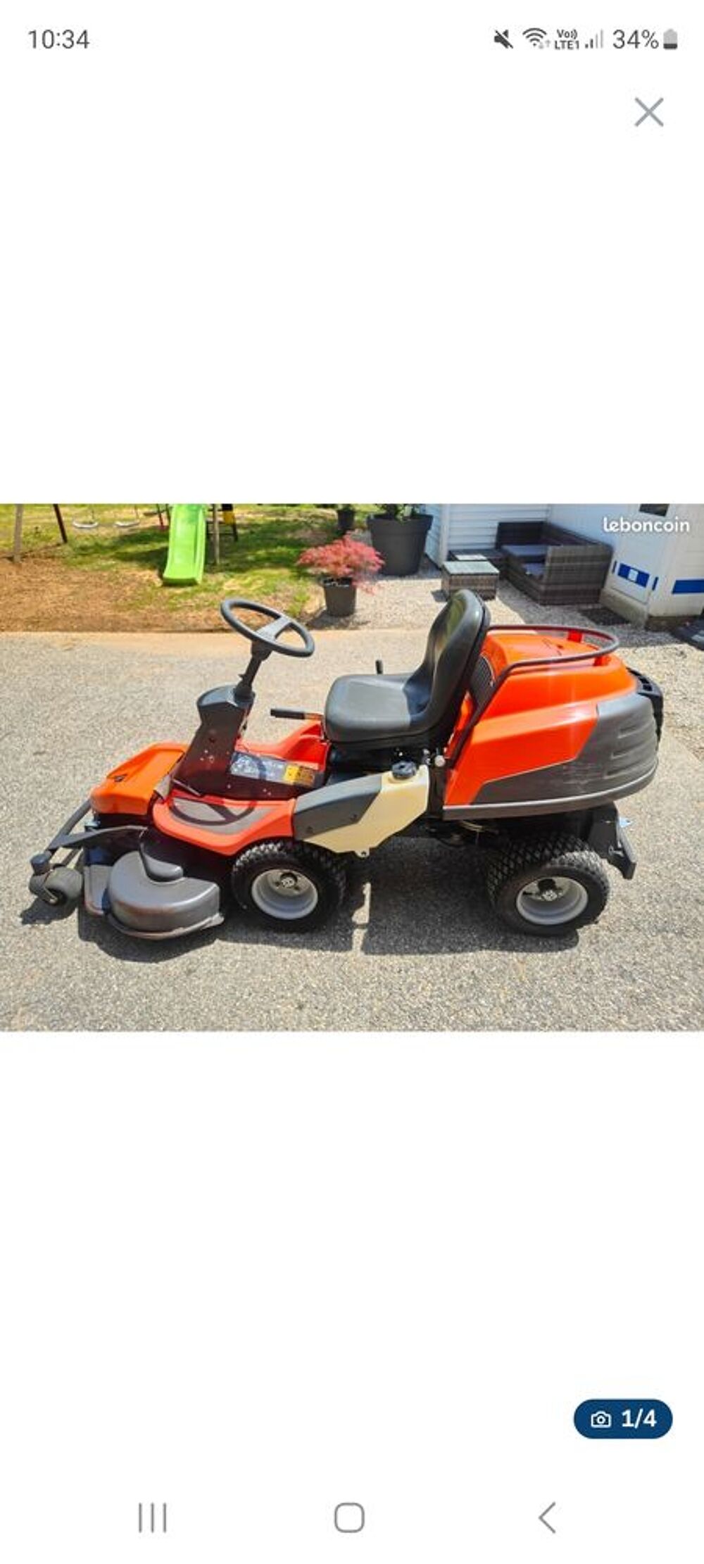 Tondeuse husqvarna pr17 Jardin