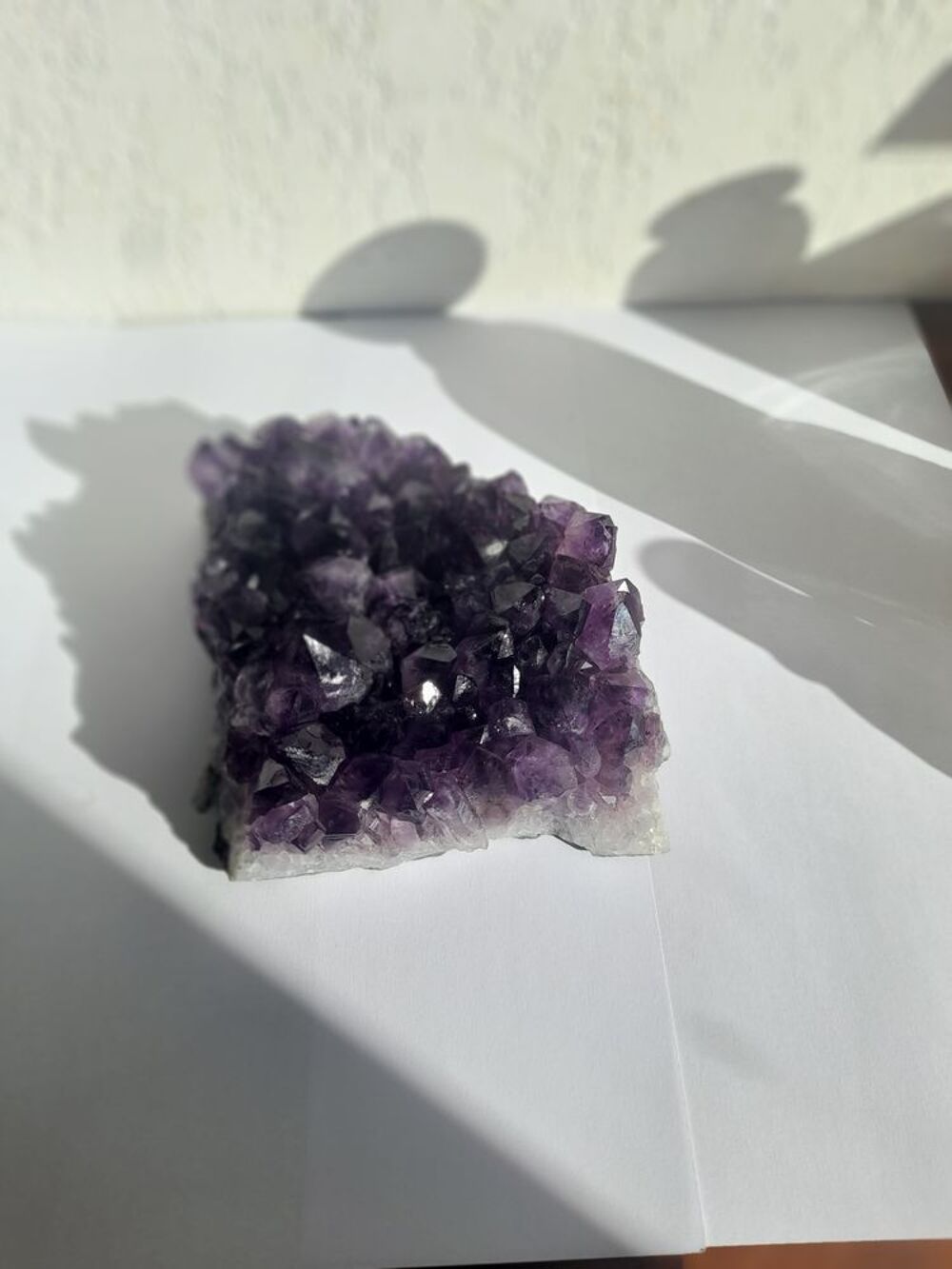  morceau de g&eacute;ode amethyste Décoration