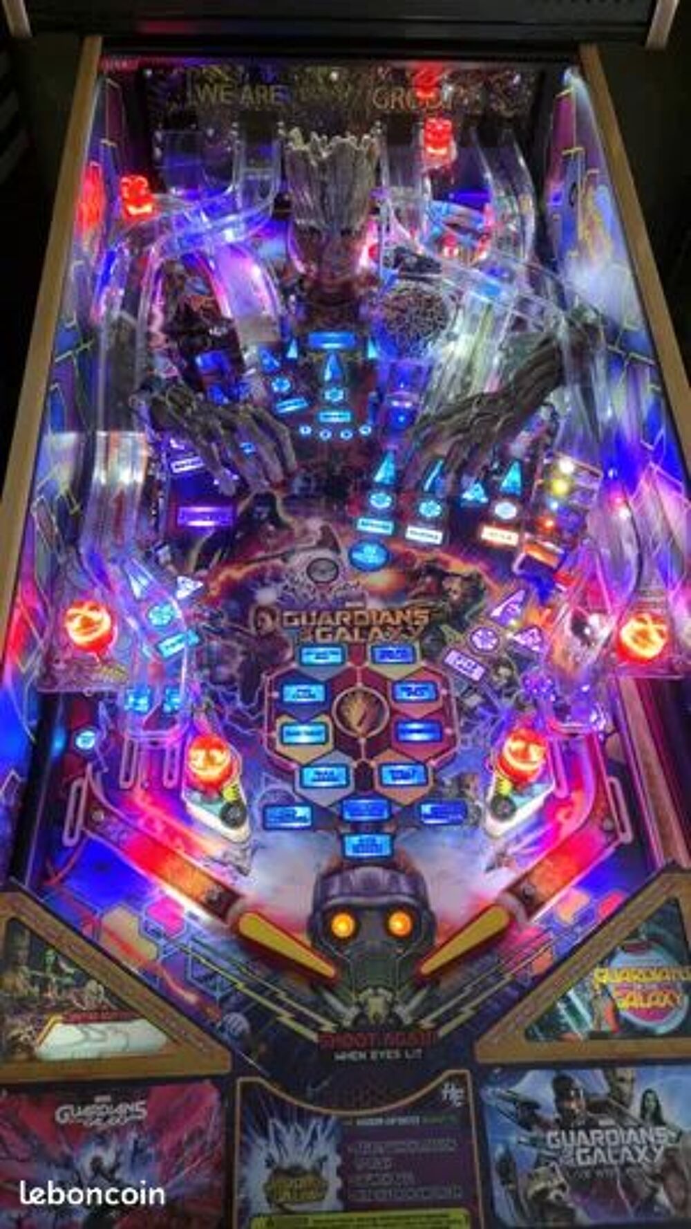 Flipper Guardians of the Galaxy edition limit&eacute;e 600 unit&eacute;s Jeux / jouets