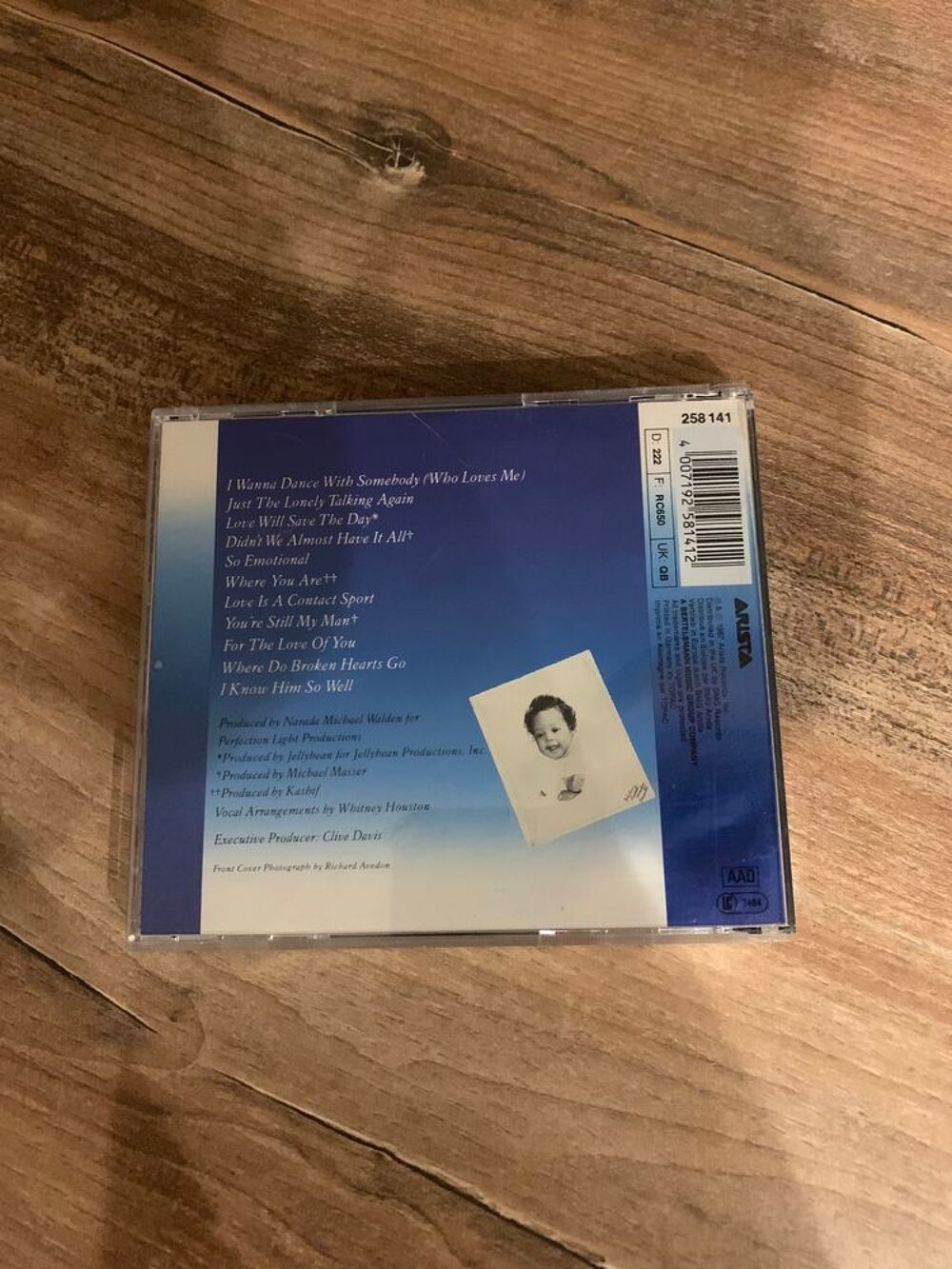 CD Whitney Houston " Whitney " CD et vinyles