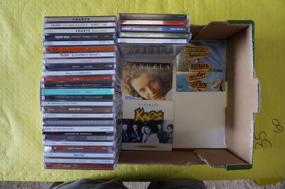 3 CD-DVD au choix 
DVD et blu-ray