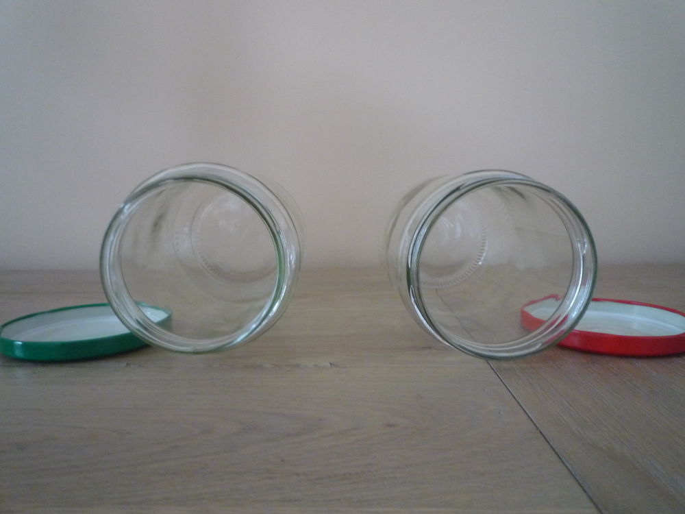 Pots en verre avec couvercles vissables Cuisine