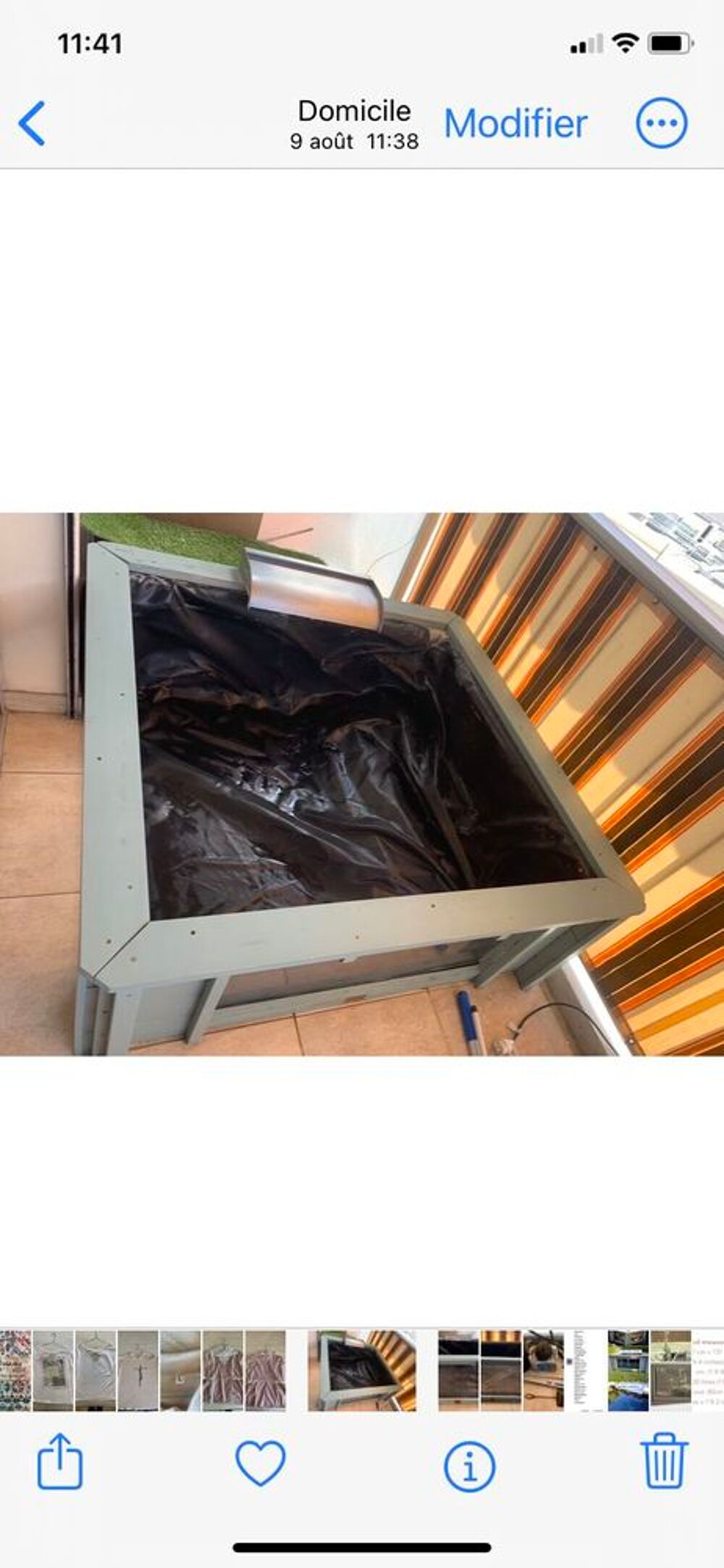 Aquarium d'ext&eacute;rieur 650 litres Jardin