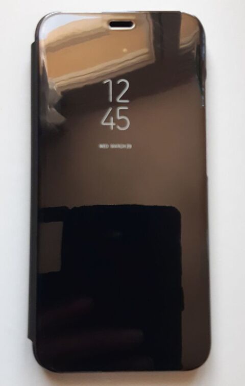 Etuit folio vitre noire et coque silicone pour HONOR 10 12 La Seyne-sur-Mer (83)