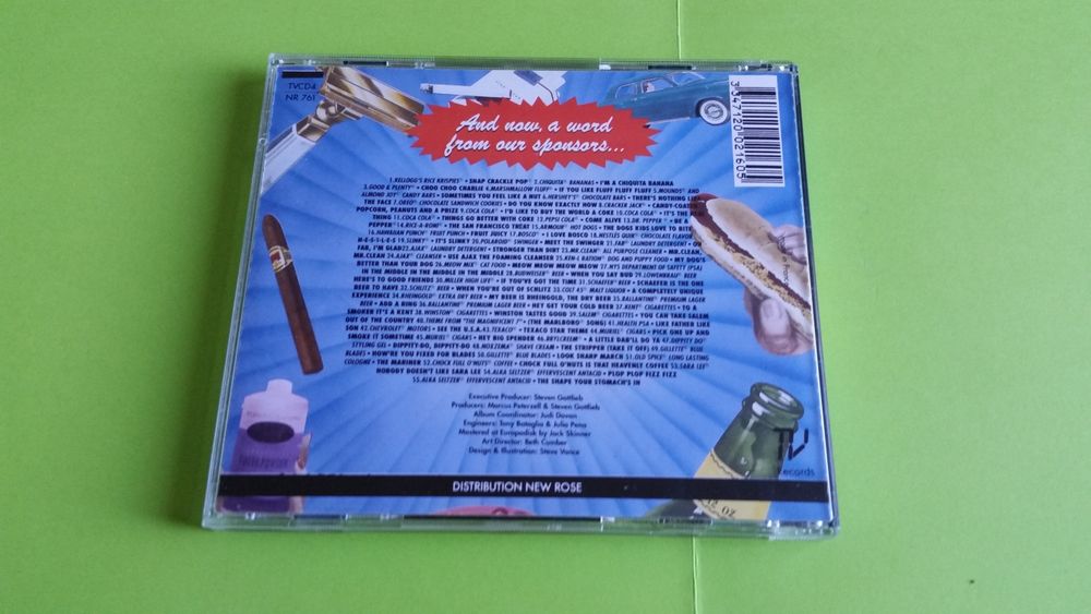 LES PUBS RADIO AM&Eacute;RICAINE CD et vinyles