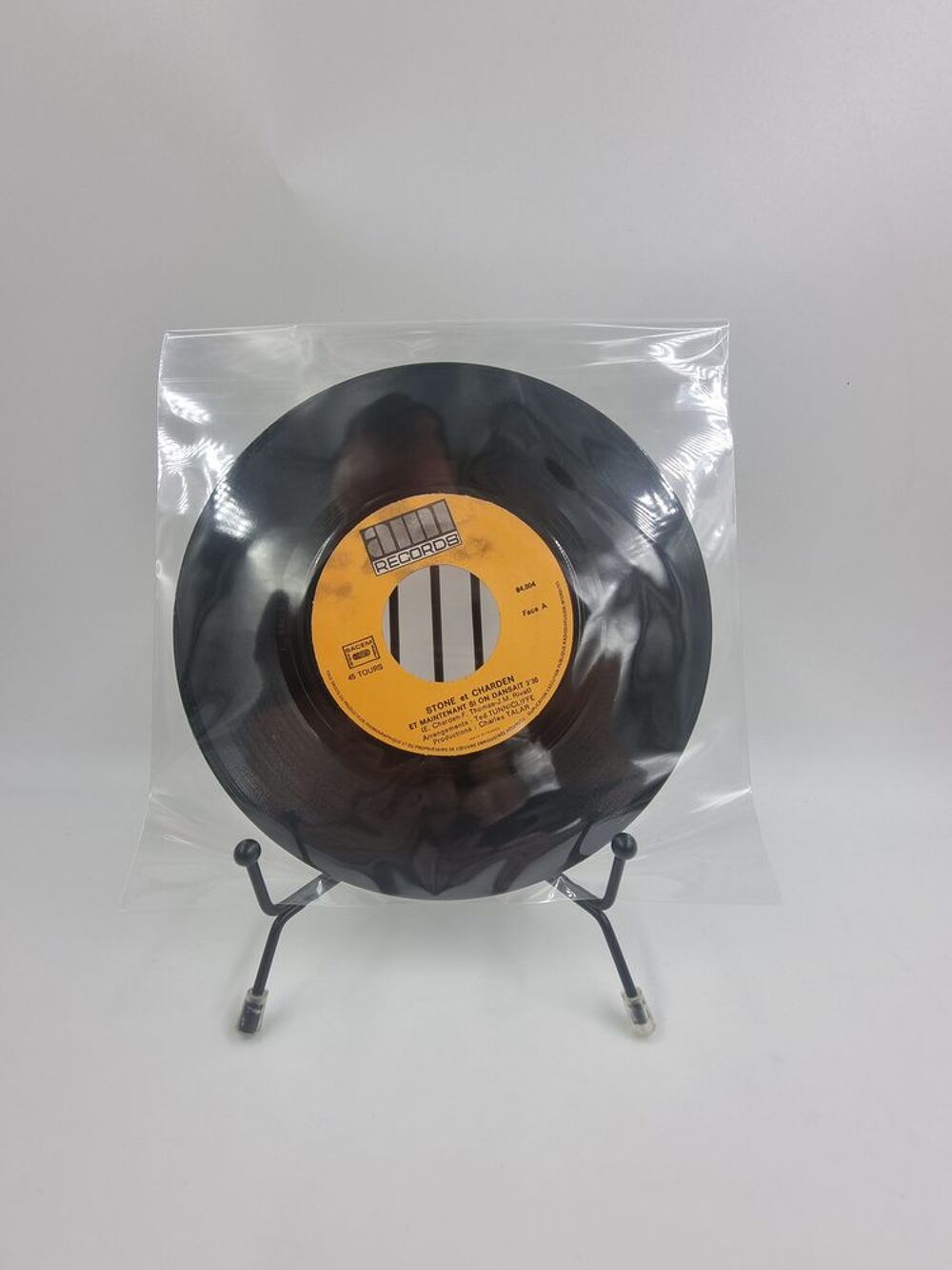 Vinyle 45 tours Stone et Charden : Et Maintenant si on... CD et vinyles