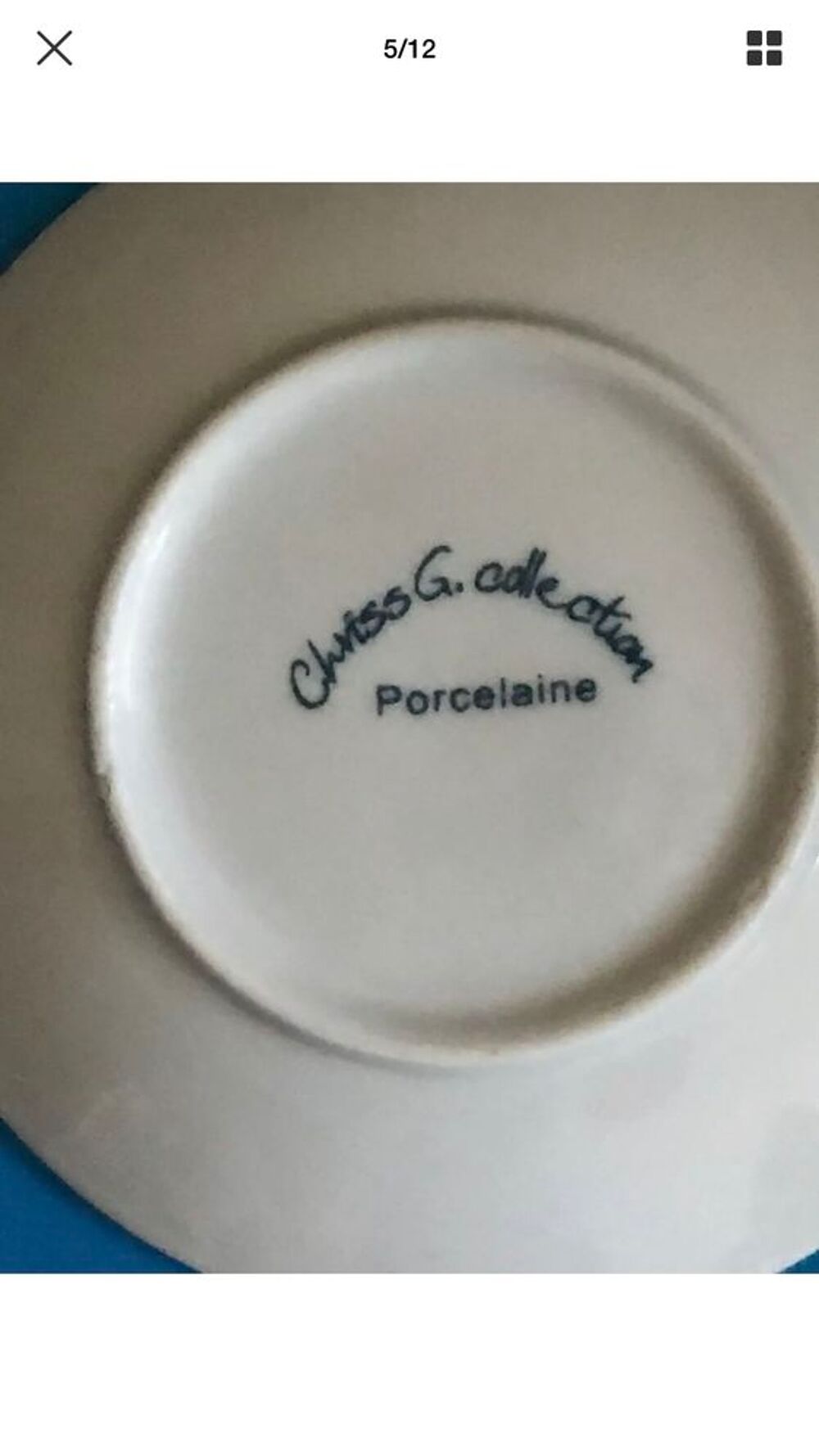 lot de 6 assiettes de collection de marques 