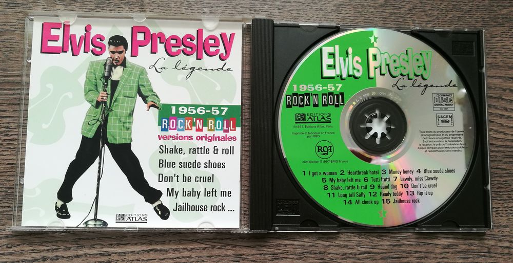 Elvis Presley, La L&eacute;gende / 1956-57 : Rock'n'roll CD et vinyles