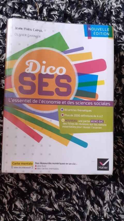 dictionnaire SES 5 La Mulatire (69)