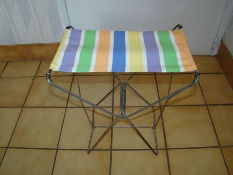 Tabouret / Pliant de camping - vintage annes 1950 20 Gargenville (78)
