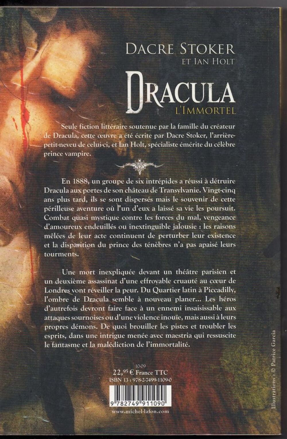 Dracula l'immortel - Dacre Stoker &amp; Ian Holt Livres et BD