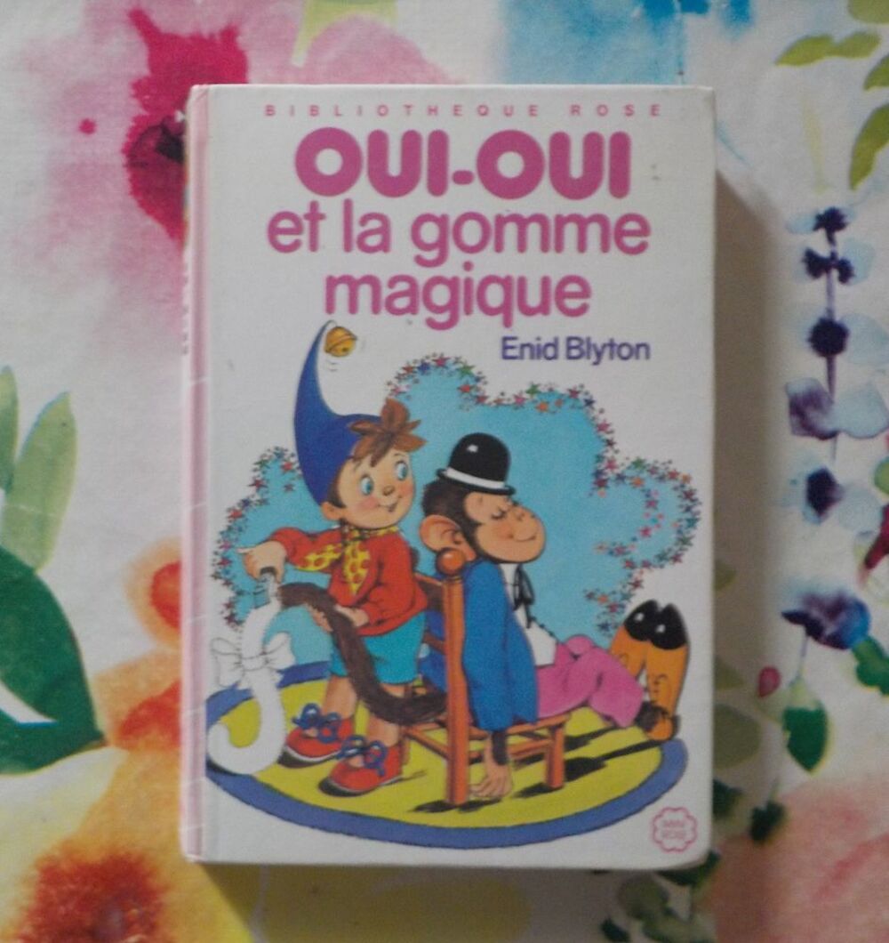 OUI-OUI ET LA GOMME MAGIQUE E; BLYTON Biblioth&egrave;que Rose 1965 Livres et BD