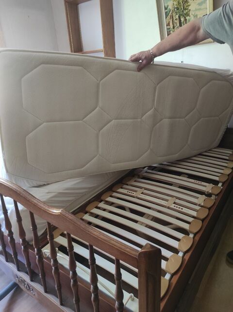 sommier �lectrique + matelas de marque 450 M�riel (95)
